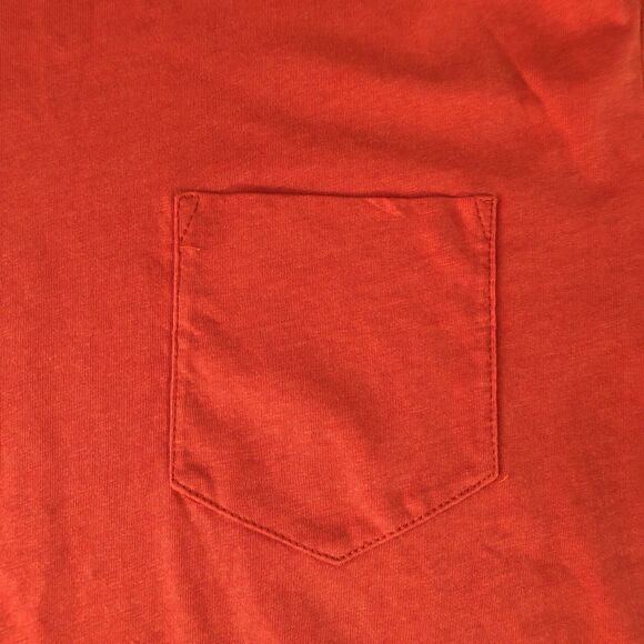 Johnnie-O Mens Heathered Tyler Pocket Tee Orange 3 Size Medium NWT - Picture 10 of 15